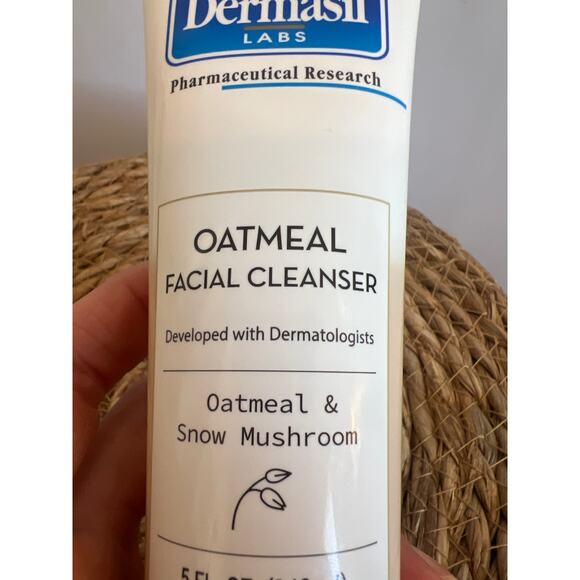 DERMASIL PHARMACEUTICAL RESEARCH OATMEAL FACIAL CLEANSER OATMEAL SNOW MUSHROOMS - Picture 6 of 7